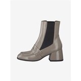 Tamaris Beige Heeled Ankle Boots by - Women