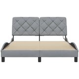 Okvir kreveta s LED-om bez madraca 140 x 190 cm od tkanine | Eponuda.ba