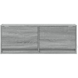  Zidni TV ormarić s LED svjetlima siva boja hrasta 100x31x38 cm | Eponuda.ba
