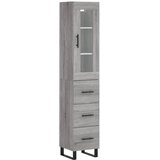  Visoka komoda siva sonome 34,5x34x180 cm od konstruiranog drva | shoptok.hr