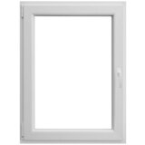 PVC prozor s kvakom (60 x 80 cm, Smjer otvaranja: Lijevo) Cijene