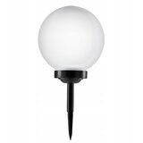  LED solarna lampa LED/1,2V 6500K 200 mAh prečnika 25 cm IP44 bela/crna | Eponuda.com