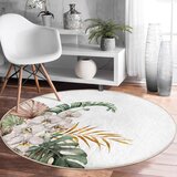 Mila Home Kremno bela pralna/primerna za robotski sesalnik okrogla preproga ø 80 cm Comfort – | Shoptok.si