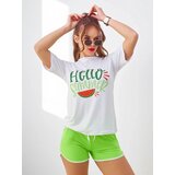 Resti Women's sports set with a t-shirt and shorts Hello Summer | shoptok.hr