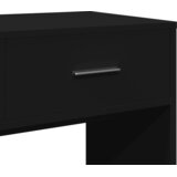  Toaletni stolić s ogledalom crni 80x39x80 cm | shoptok.hr