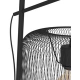 Eglo Wrington podna lampa E27, 194 cm, crna mrežica, 32468 | shoptok.hr