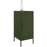 vidaXL Komoda 2 kosa olivno zelena 36x39x79 cm hladno valjano jeklo | Shoptok.si