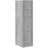 vidaXL Ormarić za lijekove boja hrasta 30x41x118 cm konstruirano drvo | shoptok.hr