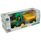 Wader Traktor z nakladalnikom s prikolico 38cm - | Shoptok.si