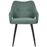 MID.YOU NASLANJAČ, les, kovina, tekstil zelena | Shoptok.si