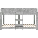  Postelja na vzkraj za otroke Betonsko siva 90 x 200 cm, (5000142089) | Shoptok.si