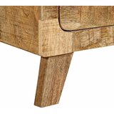  Noćni ormarić 40x32x46 cm Puno drvo Grubo Mango | shoptok.hr