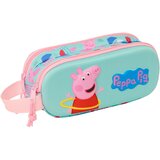  Dvojna peresnica Peppa Pig Zelena Roza 21 x 8 x 6 cm 3D Cene