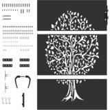 vidaXL Vrtna vrata Crna 100 x 150 cm Čelik s praškastim premazom | shoptok.hr