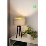  Duolla - Stona lampa OVAL VEGAN 1xE27/15W/230V prečnik 30 cm krem boja | Eponuda.com