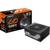 Gigabyte 1600W, 80 plus platinum certified, atx 3.1 and pcie gen 5.0 ready, server-grade ultra durable - GP-UD1600PM PG5 GEU1 | ePonuda.com