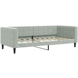  Dnevni krevet svjetlosivi 90 x 190 cm baršunasti | shoptok.hr
