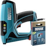 Novus Električni spenjalnik Tools J-150 set + 1800 finih žičnih sponk - profesionalni spenjalnik za pritrjevanje blaga\, tkanin in okrasnih trakov - dolžina sponk 6 - 14 mm in žeblji 16 mm N, (21507284) Cene