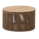 Kave Home Okrugli vrtni stol s pločom stola od bagrema ø 60 cm Dandara – | shoptok.hr