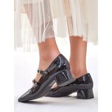 Resti Glossy women's heeled pumps with straps Vible | shoptok.hr