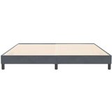 vidaXL Okvir kreveta bez madraca tamno siva 200x220 cm baršun | shoptok.hr