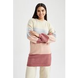 Defacto Regular Fit Crew Neck Sweater Tunic Cene