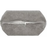  Jastuk s jastukom HEERLEN 2 kom. Svjetlosiva Mikrofibra Flis - Svjetlosiva Ø 15 x 40 cm 2 | shoptok.hr
