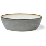 Bitz Siva keramična posoda za serviranje z notranjo glazuro kremasto bele barve Mensa, premer 18 cm | Shoptok.si