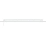 vidaXL Ručna uvlačiva tenda Crvena i bijela pruga 600x300 cm | shoptok.hr
