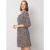 RUE PARIS Dress-WN-SK-R817.66-black-beige | shoptok.hr