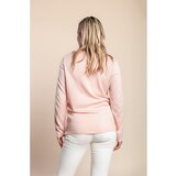 Fenzy Plus Size Pulover S Ukrasnom Mašnom, Svijetlo Ružičaste Boje | shoptok.hr