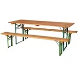 baštenski pivski set sto i 2 klupe 220 x 80
