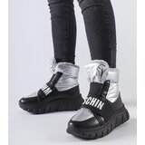 Gemre Silver insulated platform snow boots Bend | Shoptok.si