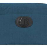  Električni naslanjač moder žamet | Shoptok.si