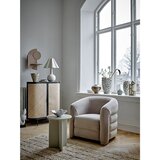 Bloomingville Okrogla stranska mizica v dekorju jelke ø 40 cm Edith – | Shoptok.si