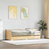 Dnevni krevet s pomoćnim ležajem bez madraca IRUN 90x200 cm | Eponuda.com