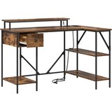  Stol Dimljeni hrast 120 x 79 x 86,5 cm Konstruirano drvo | Eponuda.com