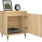  Noćni ormarići 2 kom boja hrasta 40x30x50 cm konstruirano drvo | shoptok.hr