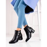 SHELOVET Classic women's ankle boots on the post Cene
