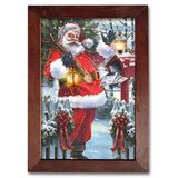  Panel, blind ram, sa okvirom, Santa Claus, 40x50cm | Eponuda.com