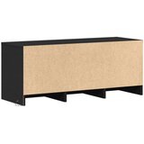 TV ormarić s LED svjetlima crni 97x34x40 cm konstruirano drvo | shoptok.hr