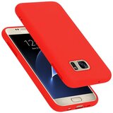 Cadorabo Ohišje, združljiv s Samsungom v tekoči rdeči barvi - zaščitni pokrov iz fleksibilnega silikona TPU, (20588154) Cene
