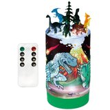 DIY Dinosauri u staklenci Kreativni komplet Noćno svjetlo s daljinskim upravljačem | shoptok.hr