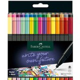 Faber-Castell Marker Grip Finepen, intenzivne + neon barve, 30 kosov Cene