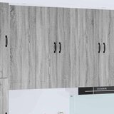  Zidni kuhinjski ormarić s policom Siva Sonoma 60 x 31 x 100 cm | shoptok.hr