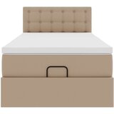 Okvir kreveta s madracem cappuccina 90x200cm umjetna koža | shoptok.hr