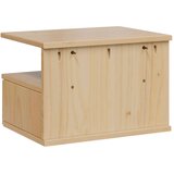  Nočna omarica s predalom HILL Medeno rjava 40 x 31 x 27 cm, (5000209613) | Shoptok.si