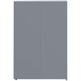  Spremište za 2 kanta za otpad sivo 138x79x117 cm čelično | shoptok.hr