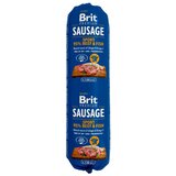 Brit Premium Brit Sausage 12 x 800 g - Govedina in ribe | Shoptok.si