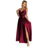 Numoco Elegant satin maxi dress on hangers Cijene